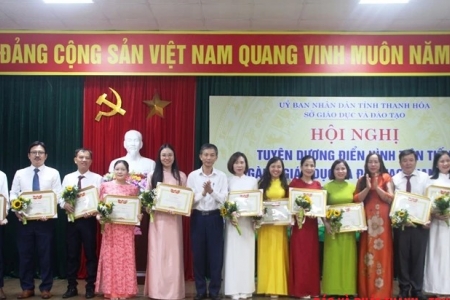 Thanh Hóa biểu dương điển hình tiên tiến ngành giáo dục giai đoạn 2020 - 2025