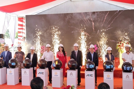 Lễ động thổ dự án Night Square –Tổ hợp dịch vụ giải trí – khách sạn – văn phòng khép kín