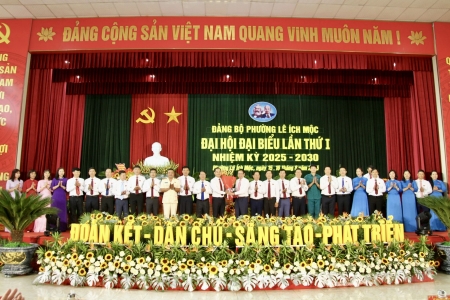 Đại hội Đảng bộ phường Lê Ích Mộc lần thứ I, nhiệm kỳ 2025 – 2030