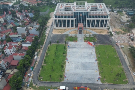 Trụ sở xã “khủng” nhất Hà Nội sắp khánh thành, tổng vốn đầu tư hơn 500 tỷ đồng