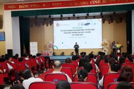 Thanh Hóa: Tập huấn “Cơ hội AI dành cho nhân viên y tế”