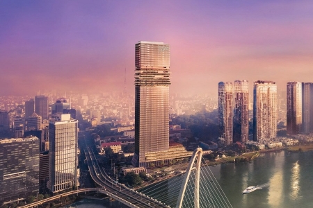 Sắp khánh thành tòa tháp 55 tầng - Trung tâm Tài chính quốc tế tại TP. HCM