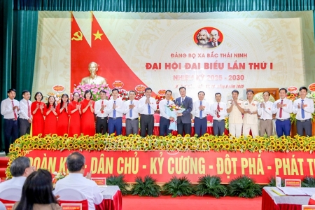 Hưng Yên: Tổ chức Đại hội đại biểu đảng bộ xã Bắc Thái Ninh