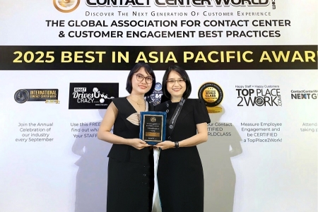 BIDV giành giải thưởng Trung tâm Chăm sóc khách hàng tốt nhất châu Á Thái Bình Dương - Nâng tầm chuẩn mực dịch vụ khách hàng