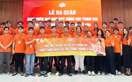 Đà Nẵng: Hơn 100 sinh viên lên đường về các xã, phường hỗ trợ bộ máy chính quyền 2 cấp