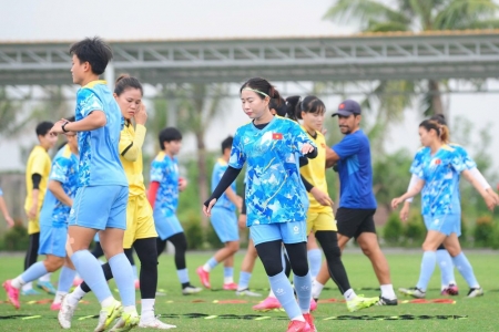 Đội tuyển nữ Việt Nam tập trung tối đa cho trận tranh hạng ba