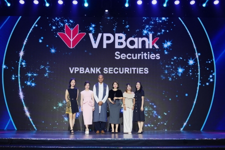 VPBankS nhận giải thưởng "Doanh nghiệp có môi trường làm việc tốt nhất châu Á 2025