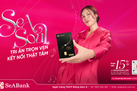 SeABank kết hợp cùng ca sĩ Mỹ Tâm ra mắt thẻ Visa SeASoul 2in1 - Trải nghiệm tài chính đầy cảm xúc