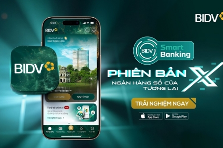 BIDV SmartBanking phiên bản X - dấu ấn tiên phong cùng loạt tính năng mới độc đáo