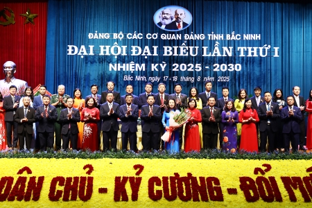 Xây dựng Đảng bộ Các cơ quan Đảng tỉnh Bắc Ninh trong sạch, vững mạnh, tinh gọn, hoạt động hiệu lực, hiệu quả