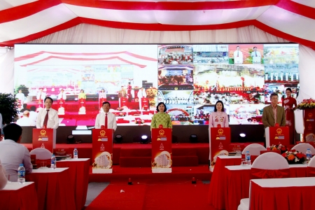 Bắc Ninh: Khánh thành Tòa nhà T1, T2  Dự án Khu nhà ở xã hội Quế Võ Hillview