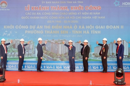 Hà Tĩnh khởi công dự án thí điểm nhà ở xã hội giai đoạn II