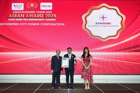 EVNHCMC được vinh danh tại Diễn đàn Kinh tế ASEAN