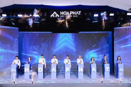 Hòa Phát khởi công dự án Khu nhà ở công nhân, nhà ở xã hội KCN Yên Mỹ II