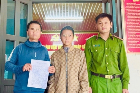 Công an xã Nậm Cắn kịp thời ngăn chặn vụ dụ dỗ trẻ em qua mạng xã hội