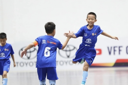 U9 Việt Hùng Thanh Hóa vào bán kết giải Bóng đá U9 toàn quốc