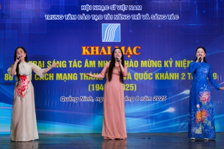 Khai mạc Trại sáng tác âm nhạc Quảng Ninh năm 2025