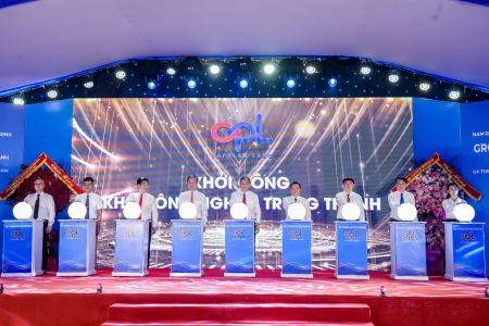 Ninh Bình khởi công dự án KCN Trung Thành: Bước tiến mới trong thu hút đầu tư công nghiệp xanh