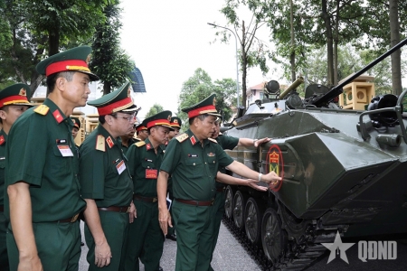 Quyết tâm bảo đảm tốt nhất tình trạng kỹ thuật cho khối xe pháo quân sự thực hiện nhiệm vụ A80