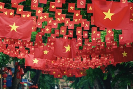 Hà Nội rực rỡ sắc cờ hoa, hướng về Đại lễ Quốc khánh 2/9