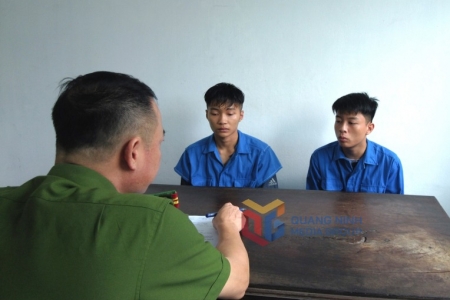 Quảng Ninh tạm giữ hình sự 2 thanh, thiếu niên để điều tra về hành vi gây rối trật tự công cộng