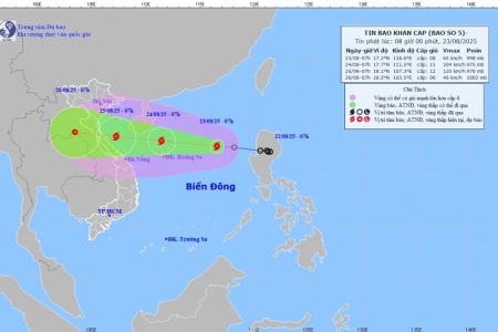 Bộ Công Thương ban hành công điện về việc khẩn trương triển khai ứng phó khẩn cấp với bão số 5