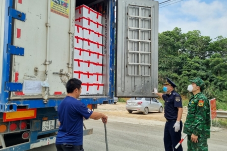 Hải quan cửa khẩu Tân Thanh phát hiện, xử lý 259 vụ vi phạm pháp luật về hải quan