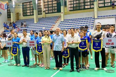 Khai mạc Giải Vô địch Cầu lông các CLB tỉnh Quảng Ninh 2025