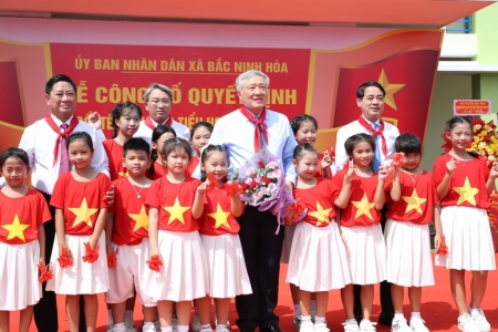 Khánh Hòa có Trường tiểu học mới mang tên Anh hùng Lực lượng vũ trang Nguyễn Lựu