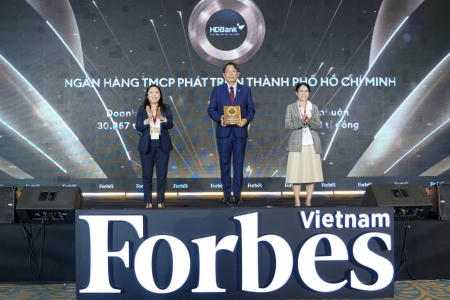 HDBank vào Top 50 Doanh nghiệp niêm yết tiêu biểu nhất 2025