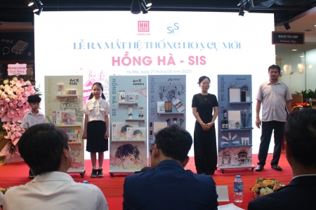 Văn phòng phẩm Hồng Hà trình làng bộ sản phẩm Art mới