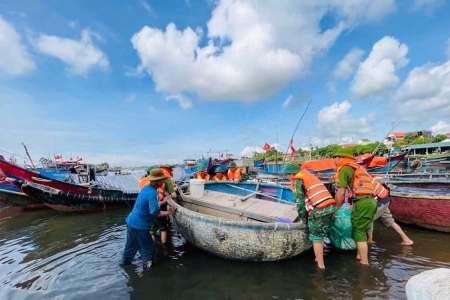 Ngành Công an chủ động ứng phó bão số 5, bảo đảm an toàn cho Nhân dân
