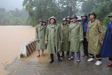 Thanh Hóa tập trung ứng phó, khắc phục hậu quả thiên tai do bão số 5