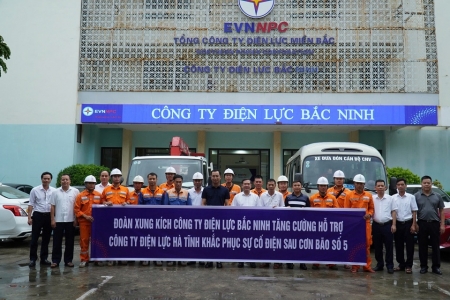 Tổng công ty Điện lực miền Bắc chủ động ứng phó - quyết liệt khắc phục lưới điện sau bão số 5