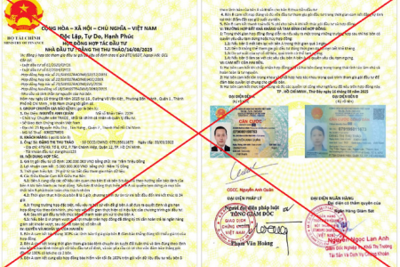 HOSE cảnh báo nhà đầu tư các giấy tờ, tài liệu giả mạo