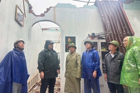 Hà Tĩnh trích hơn 8,5 tỷ đồng hỗ trợ người dân bị ảnh hưởng bão số 5