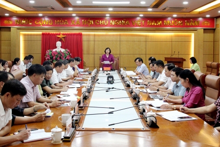 Thống nhất chương trình Kỳ họp thứ 4 (chuyên đề) HĐND tỉnh Bắc Ninh, khóa XIX