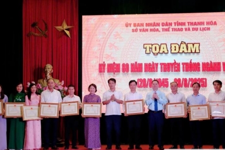 Thanh Hóa: Tọa đàm kỷ niệm 80 năm Ngày Truyền thống ngành Văn hóa