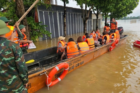 Áp thấp nhiệt đới khả năng ảnh hưởng từ Thanh Hóa đến Huế