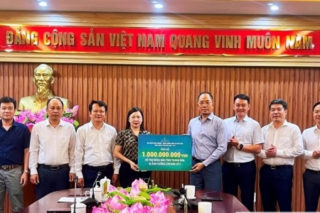 Thanh Hóa: Tiếp nhận ủng hộ người dân bị thiệt hại do cơn bão số 5