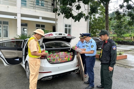 Chống buôn lậu tại Lạng Sơn: Đội QLTT số 4 triệt phá hàng loạt vụ vi phạm, thu phạt hơn 1,3 tỷ đồng