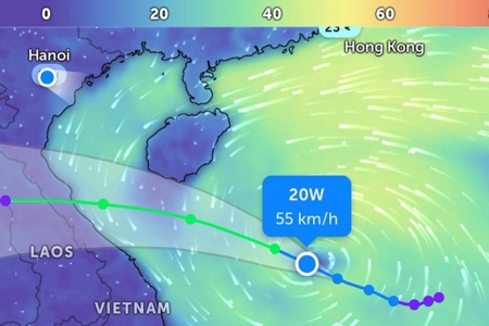Áp thấp nhiệt đới giật cấp 9, tiến thẳng đến miền Trung