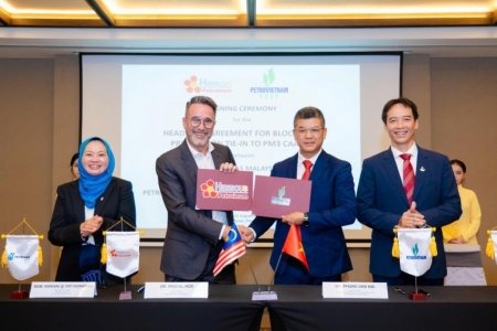 PVEP và Hibiscus Malaysia ký kết Thỏa thuận kết nối Lô 46/13