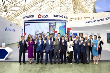 Bảo hiểm PVI tại Triển lãm thành tựu 80 năm, cùng đất nước viết nên thành tựu
