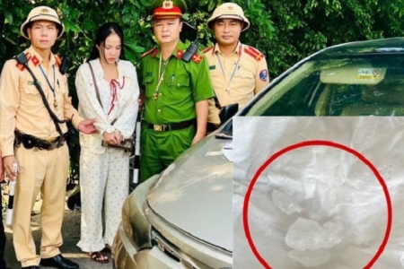 Phát hiện 0,878g Ketamine trên xe ô tô: Một phụ nữ bị bắt giữ tại Hà Nội