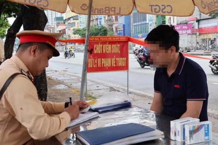 Hơn 8.200 vi phạm giao thông bị xử lý trong ngày đầu kỳ nghỉ lễ 2/9