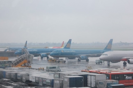 Vietnam Airlines điều chỉnh nhiều chuyến bay do ảnh hưởng của bão