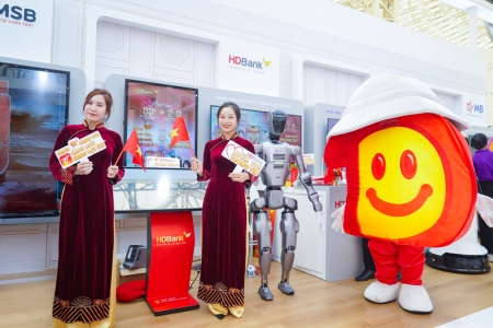 HDBank tiên phong với bộ ba nền tảng ngân hàng số thế hệ mới tại Triển lãm 80 năm thành tựu đất nước