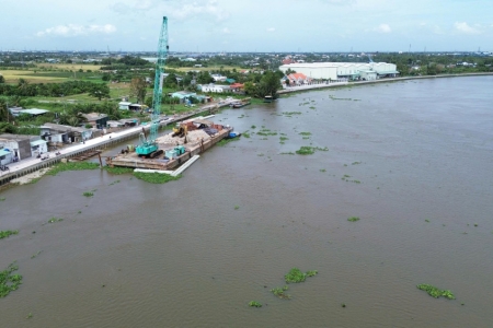 Tây Ninh: Nhiều công trình kè sẽ hoàn thành trong năm 2025