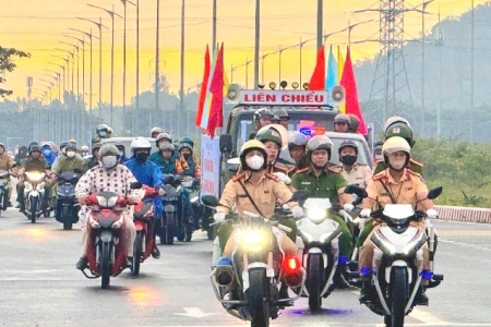 Đà Nẵng: Phường Liên Chiểu ra quân đợt cao điểm đảm bảo an toàn giao thông, trật tự đô thị